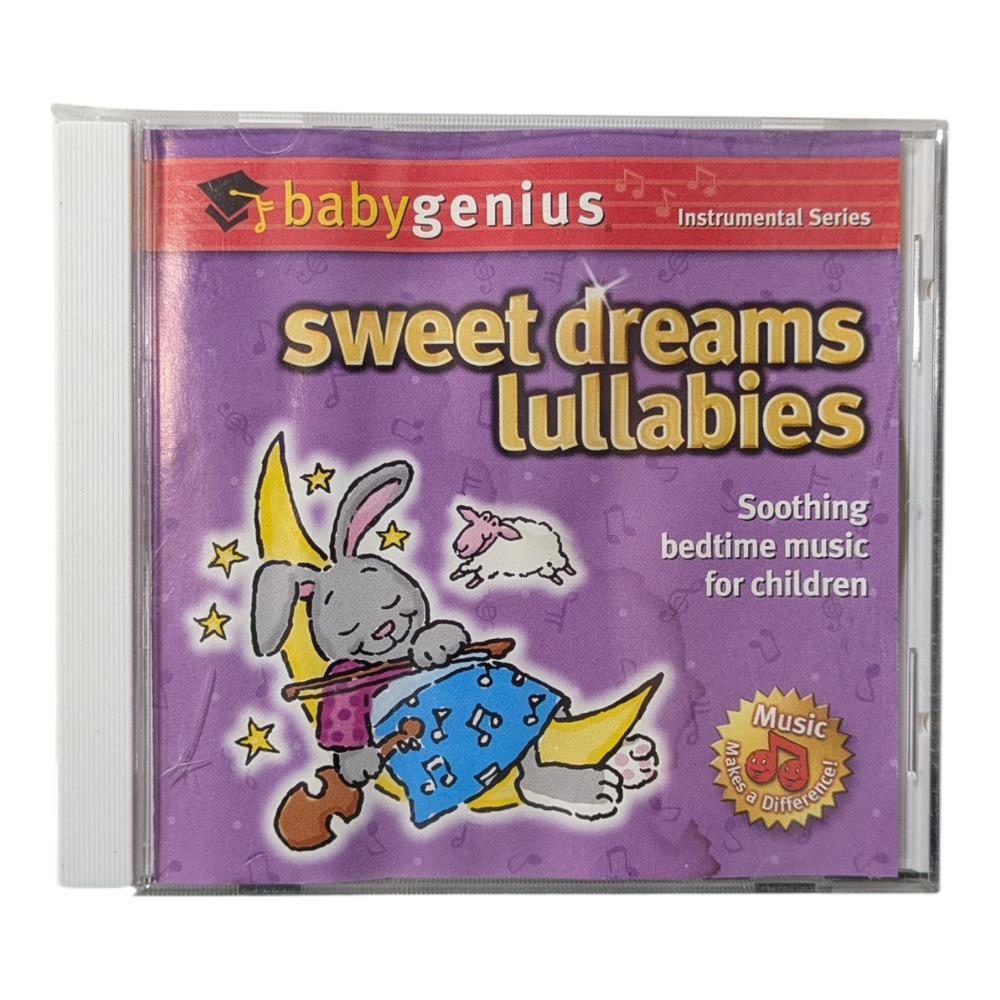 Sweet Dreams Lullabies" CD by Baby Genius Vintage CD 1999 Excellent Condition
